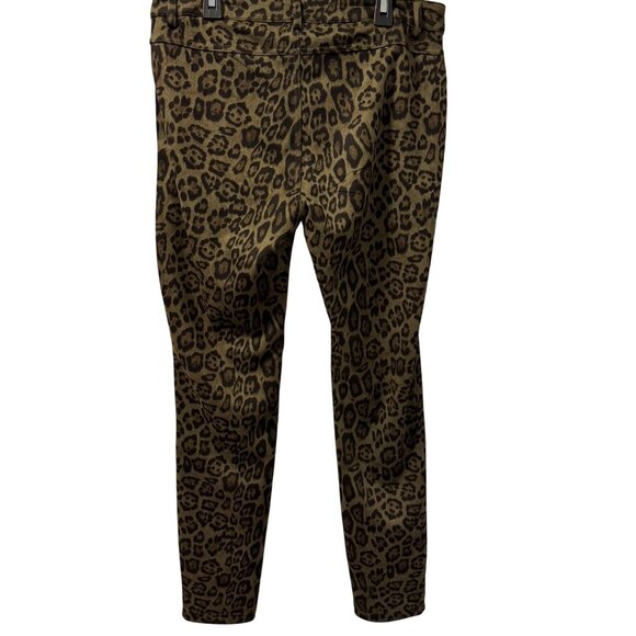Adore Leopard Print Skinny Pants Sz Small Stretch Pants. NWT - Picture 7 of 12